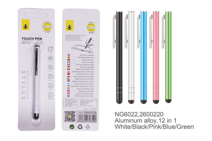 Lapiz tactil - Puntero para Tablet - Smartphones / Ng6032 / Negro